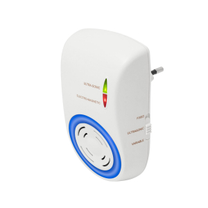 Home DualEffect rágcsálóriasztó, ultrahangos és elektromágneses, egér, patkány, fix vagy váltakozó frekvenciák, éjszakai irányfény, LED fényforrás (UH