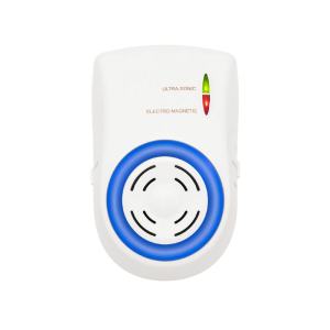Home DualEffect rágcsálóriasztó, ultrahangos és elektromágneses, egér, patkány, fix vagy váltakozó frekvenciák, éjszakai irányfény, LED fényforrás (UH