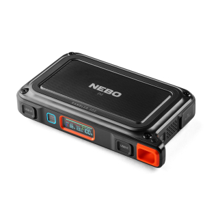 Nebo Rambler PS100, PowerBank, 95,9 Wh, 2x USB-A (2,4 A), 1x USB-C PD (45W), szolárpanel kompatibilis, 385 lm lámpa (NEB-PST-0004-G)