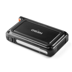 Nebo Rambler PS100, PowerBank, 95,9 Wh, 2x USB-A (2,4 A), 1x USB-C PD (45W), szolárpanel kompatibilis, 385 lm lámpa (NEB-PST-0004-G)