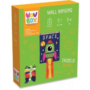 TM Toys Wow Box: Csin&aacute;ld magad makram&eacute; fali d&iacute;sz - Rak&eacute;ta (WOW0924)