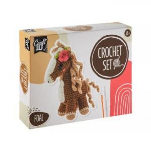 EDU Toys CraftID: Figura horgol&oacute; k&eacute;szlet - L&oacute; (CR1715-GE)