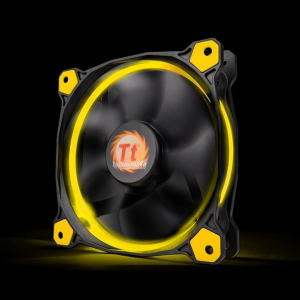 Thermaltake Riing 12 LED 12cm ház hűtő sárga LED (CL-F038-PL12YL-A)