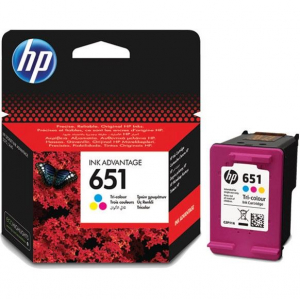 HP C2P11AE háromszínű tintapatron patron (651)