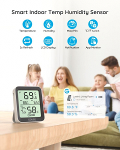 Govee Bluetooth hőmérő higrométer kijelzővel (H5075)