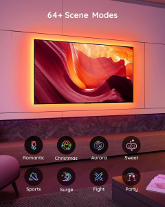 Govee RGB LED TV háttérvilágítás 46”- 60” (H6178)