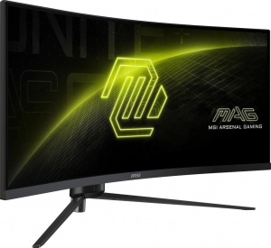 34" MSI MAG 345CQR &iacute;velt gamer monitor fekete