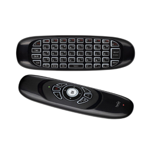 Home SMART t&aacute;vir&aacute;ny&iacute;t&oacute;, 2in1, eg&eacute;r, billentyűzet, t&ouml;lthető, l&eacute;geg&eacute;r, air mouse, vil&aacute;g&iacute;t&oacute; billentyűzet (URCAIR2)