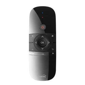 Home SMART távirányító, 3in1, egér, billentyűzet, infra távirányító, tanítható, tölthető, légegér, air mouse (URCAIR1)