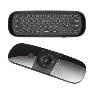 Home SMART távirányító, 3in1, egér, billentyűzet, infra távirányító, tanítható, tölthető, légegér, air mouse (URCAIR1)