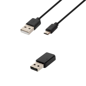 Home SMART távirányító, 3in1, egér, billentyűzet, infra távirányító, tanítható, tölthető, légegér, air mouse (URCAIR1)