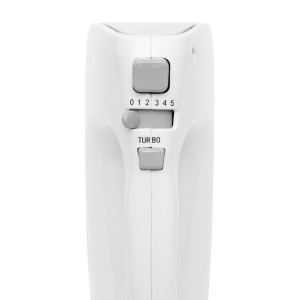 Home kézimixer, 400 W, 5 sebességfokozat, habverő és dagasztó karok, kioldó gomb (HGKM40)