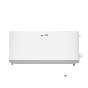 Home 4 szeletes keny&eacute;rpir&iacute;t&oacute;, 1400 W, cooltouch, 7 fokozat, zsemlemeleg&iacute;tő, feh&eacute;r (HG KP 42)