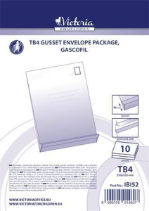 Victoria TB4 szilikonos redős-talpas tasak barna gascofil 10db (IBI52)