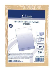 Victoria TB4 szilikonos redős-talpas tasak barna gascofil 10db (IBI28)