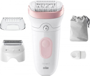 Braun Silk·épil 7 7-030 epilátor fehér-rózsaszín