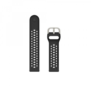 Amazfit univerzális szilikon óraszíj 20mm fekete (XMAMAZ20MMSTRAPSILBK)