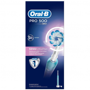 Braun Oral-B PRO 500 elektromos fogkefe sensitive fejjel