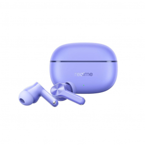 Realme Buds T200 Lite TWS Bluetooth f&uuml;lhallgat&oacute; lila