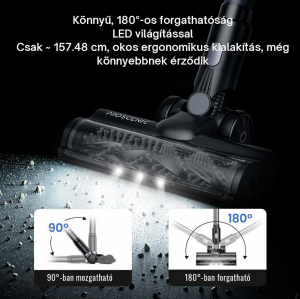 Proscenic P11 Mopping vezeték nélküli porszívó és felmosó