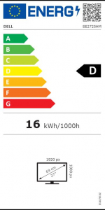 27" DELL SE2725HM monitor fekete (210-BQZW)
