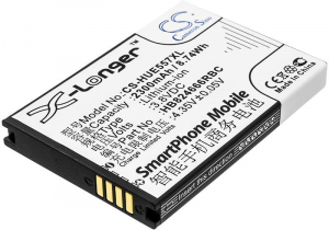 Cameron Sino Huawei HB824666RBC kompatibilis Li-Ion akkumulátor (3.8V/2300mAh) fekete (CS-HUE557XL)