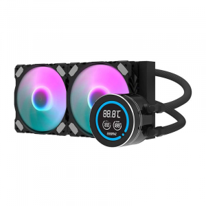 DarkFlash DN-D240 univerzális vízhűtés fekete