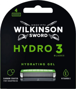 Wilkinson Hydro 3 Black borotvafej 4db (W302373400)