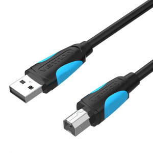 Vention USB-A 2.0 A - USB-B 2.0 nyomtató kábel 8m fekete (VAS-A16-B800)