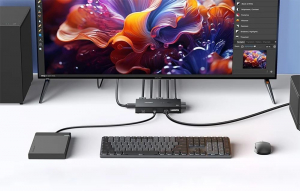 UGREEN AK502 2portos KVM kapcsoló fekete (45452)