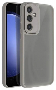 Gigapack Samsung Galaxy A26 5G (SM-A266) szilikon tok akril hátlappal világosszürke (GP-166391)