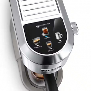 DeLonghi Dedica Duo manu&aacute;lis espresso k&aacute;v&eacute;főző met&aacute;l sz&iacute;nű (EC890.M)