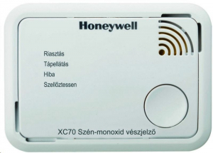 Honeywell XC70-HU-A szén-monoxid érzékelő - Bontott termék!