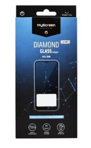 Myscreen Diamond Glass Lite Edge Honor X8c k&eacute;pernyőv&eacute;dő &uuml;veg (2.5D, full glue, 0.33mm, 9H) fekete (MD9965 DGLFG)