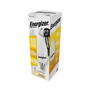 Energizer LED izzó gyertya E14 4,9W 470lm meleg fehér (S16591)
