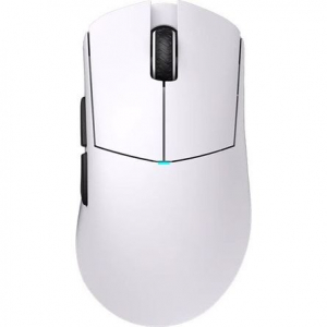 Lamzu Paro Aurora optikai vezet&eacute;k n&eacute;lk&uuml;li gaming eg&eacute;r feh&eacute;r + 8K adapter