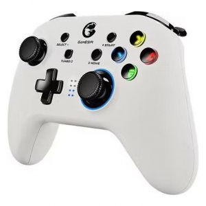 GameSir T4 Pro Multi-platform vezet&eacute;k n&eacute;lk&uuml;li gamepad j&aacute;t&eacute;kvez&eacute;rlő feh&eacute;r (T4 PRO WHITE)