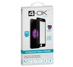 BLAUTEL 4-OK k&eacute;pernyőv&eacute;dő &uuml;veg (3D, full glue, tok bar&aacute;t, 9H) FEKETE Apple iPhone 15 Pro (PRF15P)