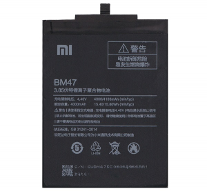 Xiaomi akku 4000mAh LI-Polymer  Redmi 4X / Redmi 3 "Gigapack csomagol&aacute;s" (BM47)