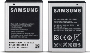 Samsung akku 1350mAh LI-ION  Galaxy Young (GT-S6310) / Galaxy Ace Duos (GT-S6802) / Galaxy Mini 2 (GT-S6500) "Gigapack csomagolás" (EB494358VUC)