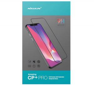 Nillkin CP+ PRO k&eacute;pernyőv&eacute;dő &uuml;veg (2.5D, full glue, UV szűr&eacute;s, 0.33mm, 9H) FEKETE Samsung Galaxy A13 5G (SM-A136) / Galaxy A04s (SM-A047F) (GP-130767)