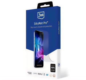 3mk SILKYMATT PRO k&eacute;pernyőv&eacute;dő f&oacute;lia (matt, &ouml;ngy&oacute;gy&iacute;t&oacute;, t&uuml;kr&ouml;ződ&eacute;smentes, tokbar&aacute;t + applik&aacute;l&oacute; folyad&eacute;k) &Aacute;TL&Aacute;TSZ&Oacute; Samsung Galaxy A15 4G (SM-A155) / Ga