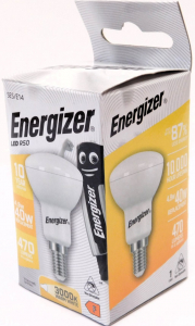 Energizer LED izzó R50 E14 4,9W 470lm 3000K (S17542)