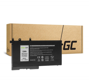 Green Cell Li-Polymer akku (2900mAh, 3 cellás, Dell Latitude 5280 5290 5480 5490 5495 5580 5590 kompatibilis) FEKETE (DE146V2)