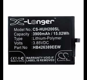 Cameron Sino Li-Polymer akku (3.85V/3900mAh, Huawei HB426389ECW kompatibilis) FEKETE Honor 20 / 10i (20 lite) (CS-HUH200SL)