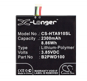 Cameron Sino Li-Polymer akku (3.85V/2300mAh, HTC 35H00259-00M kompatibilis) FEKETE HTC One A9s (CS-HTA910SL)
