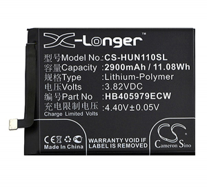 Cameron Sino Li-Polymer akku (3.82V/2900mAh, Huawei HB405979ECW kompatibilis) FEKETE Huawei Y6 (2017) / Y5 (2017) / P9 Lite Mini (CS-HUN110SL)