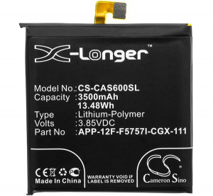 Cameron Sino akku 3500mAh LI-Polymer CAT S60 (CS-CAS600SL)