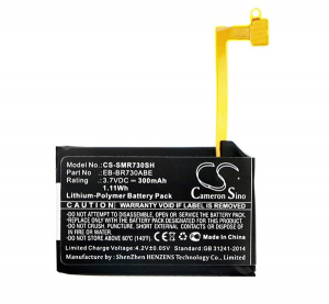 Cameron Sino Akku 300mAh LI-Polymer (GH43-04538B/EB-BR730ABE kompatibilis) Samsung Galaxy Gear S2 3G (SM-R730) (CS-SMR730SH)