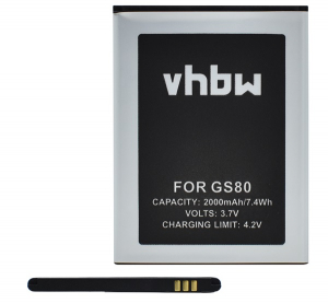 gigapack Akku 2000mAh LI-ION (V30145-K1310-X469 kompatibilis) " csomagol&aacute;s" (GP-124906)